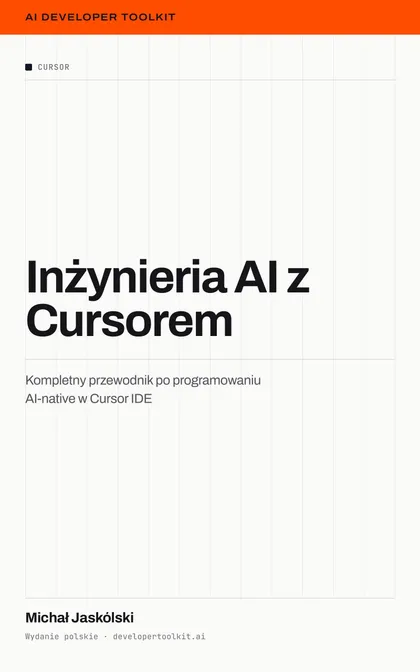 Inżynieria AI z Cursorem — book cover