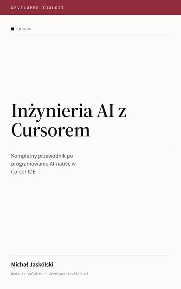 Inżynieria AI z Cursorem — okładka książki