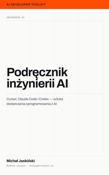 Okładka: Podręcznik inżynierii AI