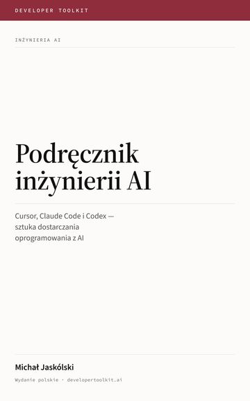 Podręcznik inżynierii AI — okładka książki