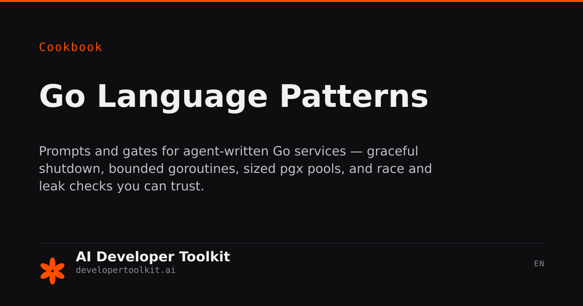 Go Language Patterns | AI Developer Toolkit