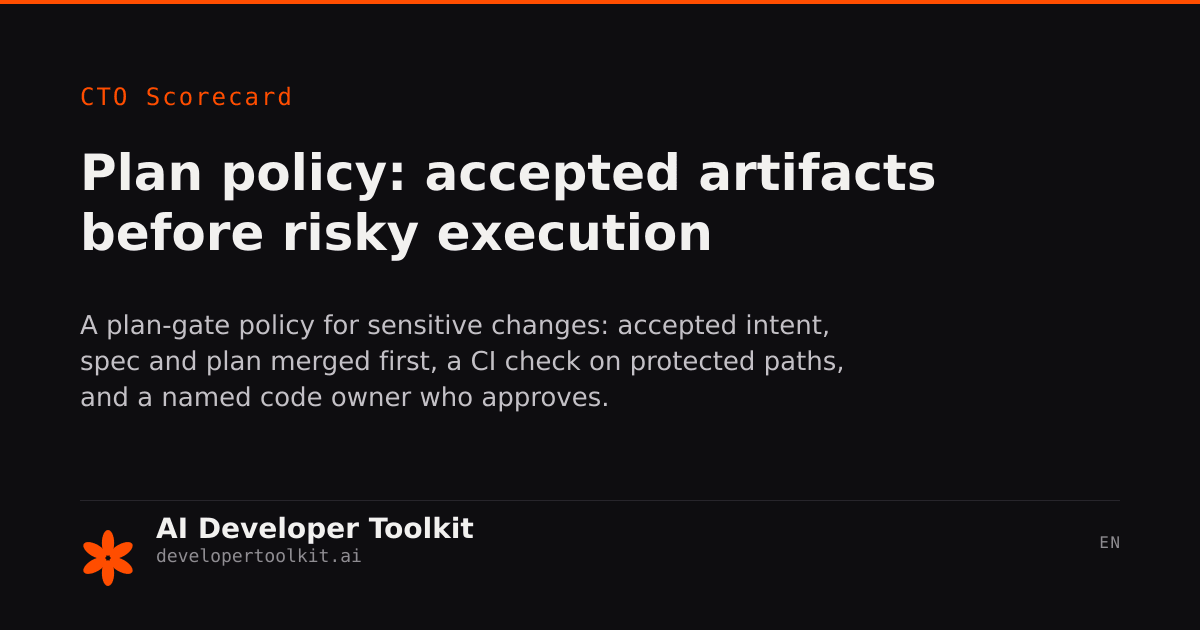 Plan Mode Rider Plan mode policy — hook + managed policy enforces planning before ...