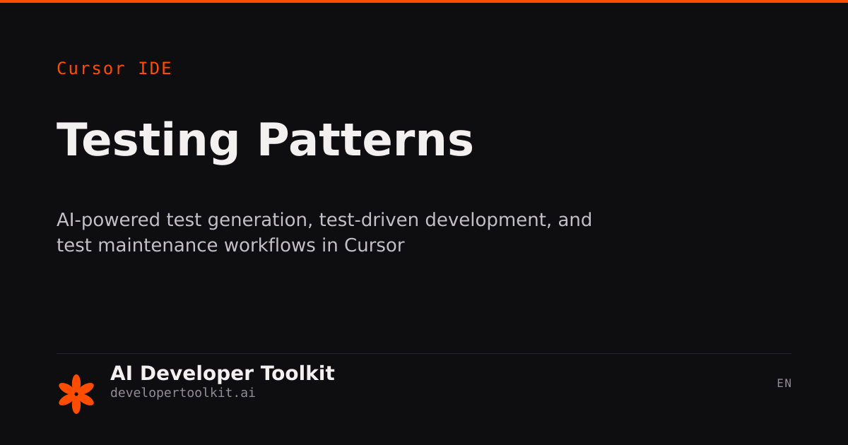 Pattern Testing Rotation Testing Patterns | Developer Toolkit